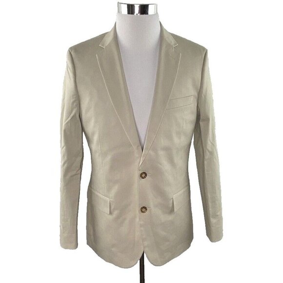 J.Crew Men's $298 Thompson Stretch Suit Jacket Stretch Chino Size 42R BA491 - Picture 5 of 10